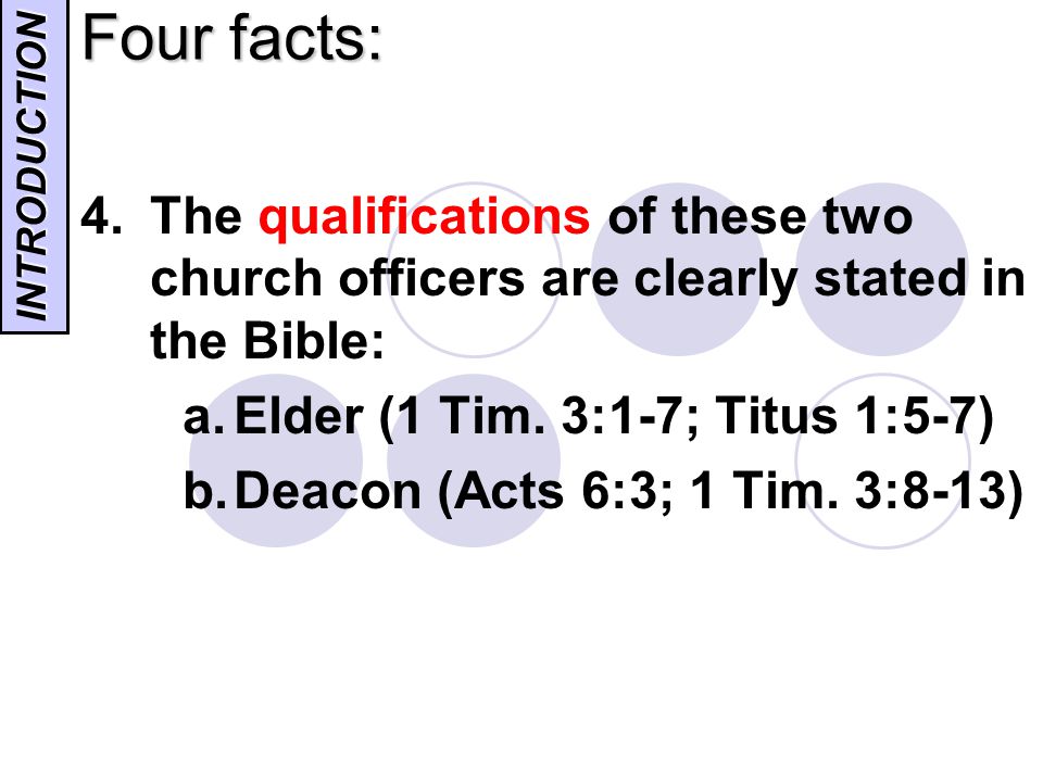 Biblical qualifications for church leadership